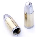 Gold Chrome Bullet Valve Cover Set Metal Bullet...
