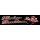 Autocollant Harley-Davidson Roses 30 x 7,5 cm Sticker Flowers HD XL