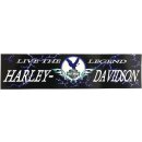 Harley Davidson Aufkleber Lebe die Legende 30 x 8 cm Live...