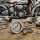 Manometro olio cromato argento p Harley-Davidson moto auto barca - 60 PSI Custom