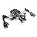 Totenkopf Ornament Skull Skelett Chrom Rücklicht...
