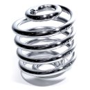 Chromed 2&quot; (50mm) Seat Spring for Solo Single Seat...