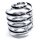 Sitzfeder 2" 50mm Solositz Chrom Chopper Harley Schwingsitz Bobber Harley Honda