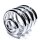 Sitzfeder 2" 50mm Solositz Chrom Chopper Harley Schwingsitz Bobber Harley Honda