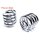 Sitzfeder 2" 50mm Solositz Chrom Chopper Harley Schwingsitz Bobber Harley Honda