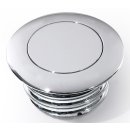 Gas Cap Chrome Pop Up Screw In Ultra Flat for Harley...
