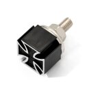Característica TORNILLOS CRUZ DE HIERRO cruzar Negro Hot Rod bici triciclo