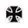 Característica TORNILLOS CRUZ DE HIERRO cruzar Negro Hot Rod bici triciclo