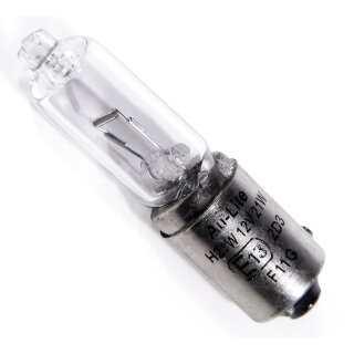 12V Halogen Glühlampe 21W mit BAY9S Sockel für Blinker & Nebellicht