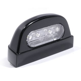 Mini LED éclairage de plaque en aluminium noir Moto 56 mm Harley Davidson
