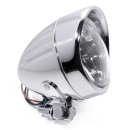 4&quot; Headlight Chrome Clear Glass Mini Small for...