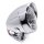 4" Headlight Chrome Clear Glass Mini Small for Harley-Davidson Universal ECE