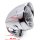 4" Headlight Chrome Clear Glass Mini Small for Harley-Davidson Universal ECE