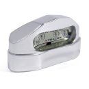 Mini LED &eacute;clairage de plaque en aluminium chrome...