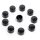 TORNILLOS CUBRE 1/4" Negro 9mm F HARLEY DAVIDSON MOTOR CAJA DE CAMBIOS
