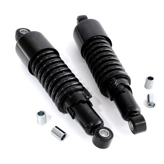 Amortiguador Progresivo ajustable PROFUNDO NEGRO PARA HARLEY honda suzuki