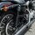 Amortiguador Progresivo ajustable PROFUNDO NEGRO PARA HARLEY honda suzuki
