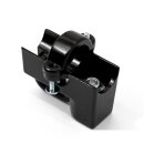 Lucchetto casco nero 22mm 7/8" telaio crash bar manubrio universale Yamaha BMW