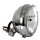 7" Headlight Chrome H4 Clear Lens Custom for Harley Davidson Softail Universal