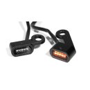 Mini Intermitente LED negro Controlles de Manillar Harley...
