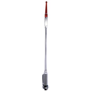 antena cromo 
asta de bandera roja para Honda Goldwing Harley
Triciclo camión