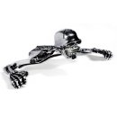 Skull Skeleton for Headlights 7&quot; Harley Suzuki Honda...