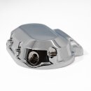 Getriebe Seitendeckel Chrom End Cover für Harley Twin Cam 6-Gang Dyna Softail Roadking Touring etc. ab 2006-
