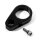 anodizzata nero Cavo Morsetto 1 " MANUBRIO FRIZIONE 25mm per Harley Chopper