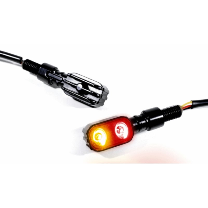 Universal Motorrad Rücklicht Rücklicht Bremse Blinker 48 SMD LED Flexible Verformung Geeignet für Autos Motorräder 