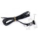 Micro Drucktaster Mini Schalter Schwarz Chrom Druckknopf...