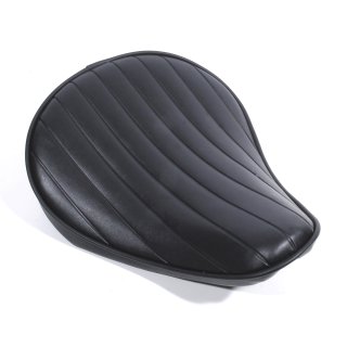 Selle solo "Tuck & roulement" extra plat pour Harley Davidson Chopper Cruiser