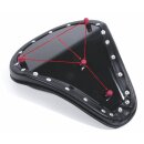 Kleiner extra flacher Solositz "Tuck & Roll" für Harley Davidson Chopper Bobber Universal