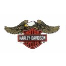 Autocollant de vitre Harley-Davidson Eagle 22 x 12 cm...