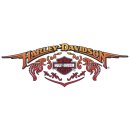 Harley Davidson Aufkleber Nostalgische Fl&uuml;gel 15 x 6...