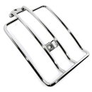 Luggage rack chrome for Harley-Davidson Softail 06-2011 solo seat 200 wide tires