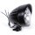 4" Headlight Black Clear Glass Mini Small for Harley-Davidson Universal ECE