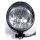 4" Headlight Black Clear Glass Mini Small for Harley-Davidson Universal ECE