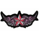 Parche Estrella con alas 13 x 6 cm Star with wings Patch 