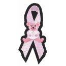 Parche Oso en cinta rosa 15 x 7 cm Bear on ribbon Patch