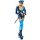 Autocollant Femme policier Pin Up Girl 21x6,5cm Police Babe Sexy Decal Sticker