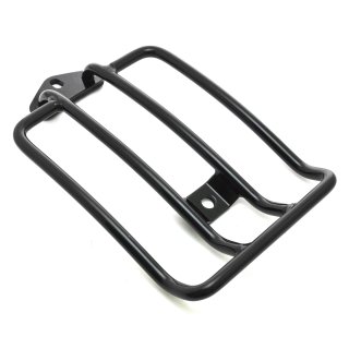 Black Luggage Rack fits Harley Davidson Sportster Sporty XL ab 2004 and Custombikes