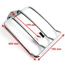 Luggage rack chrome for Harley-Davidson Sportster XL 2004 - 2021 solo seat HD
