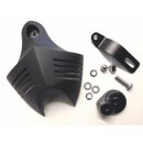 Horn Cover V-Style Black f. Harley-Davidson Big Twin Cam Evo to replace Cow Bell