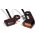 Mini LED Blinker Schwarz Lenkerarmatur für Harley Softail 2015- Touring 2009-