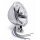 5¾" Faro Cromo H4 Bates Estilo Transparente p. Harley Suzuki Universal ECE