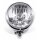 5¾" Faro Cromo H4 Bates Estilo Transparente p. Harley Suzuki Universal ECE