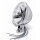 5¾" Faro Cromo H4 Bates Estilo Transparente p. Harley Suzuki Universal ECE