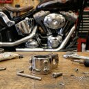 Befestigungsklemme 32mm Chrom Halterung 1¼" Harley Sturzbügel Fußrasten Lenker
