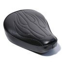 Small Soloseat with Flame Stitching fits Harley Chopper Bobber Universal