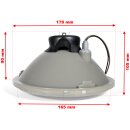 7" H4  Inserto Faro Anteriore Lente Chiara Universale Motocicletta US Car Auto